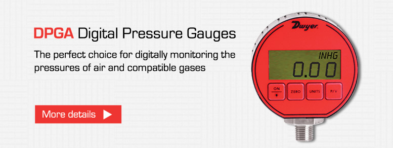 Dwyer DPGA Digital Pressure Gauges