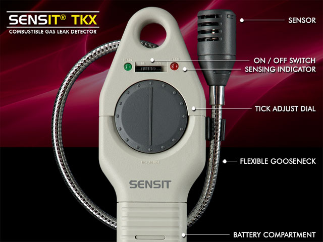 Sensit TKX Combustible Gas Leak Detector