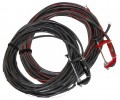 AEMC 2129.87 Kelvin Leads with C-Clamp, Set of 2, Color-Coded, 50ft-