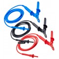 AEMC 2151.30 Leads Replacement Set of 3 W/ clips-