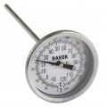 Baker T3009-250 Bimetal Thermometer, 0 to 250&amp;deg;F (-20 to 120&amp;deg;C)-