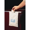 Bel-Art 13174-1012 Cleanware Polyethylene Self-Adhesive Waste Bags, 3 lb capacity, 1 mil, 16 x 12&quot;, 50-pack-