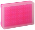 Bio Plas 0033F Preparation Rack, with cover, 96 Wells, Fluorescent Pink, (Pack of 5)-