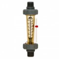 Blue-White F-44500L-8 Flow Meter, 1/2&quot;, in-line, 0.5-5.0 Gpm Water-