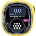 Honeywell BW Solo Single-Gas Detector with Bluetooth and yellow housing, NO&lt;sub&gt;2&lt;/sub&gt;, 0 to 100 ppm-