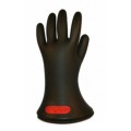 Cementex IG0-11-8R Rubber Insulating Glove, Class 0, 11&amp;quot;, Size 8, Red-