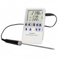 Digi-Sense 94460-16 Traceable Excursion-Trac Thermometer with stainless probe-
