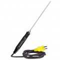 Digi-Sense 98767-20 Type-K Thermocouple Probe, straight cable-