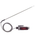 Dwyer 641RM-12-LED Air Velocity Transmitter with 12&quot; probe, 6&quot; cable &amp; LED display-