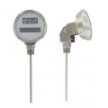 Dwyer DBTA3122 Solar-Powered Bimetal Thermometer (-58 to 158&amp;deg;F) with 12&quot; Stem-