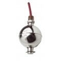 Dwyer F7-ST713 Vertical Level Switch, 316 stainless steel float and stem, 300&amp;deg;F-