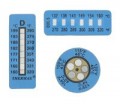Dwyer KS-0206 Horizontal Temperature Label (331 to 379&amp;deg;F/166 to 193&amp;deg;C) with 6 levels-