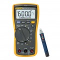 Fluke 117/EFSP Digital Multimeter Kit - Includes the R5110 Non-Contact AC Voltage Detector FREE-