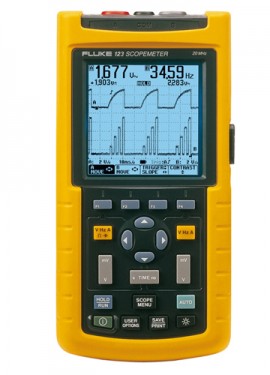 Fluke 123S Industrial ScopeMeter with Software-