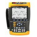 Fluke 190-502/AM/S ScopeMeter Portable Oscilloscope Test Tool Kit, 2 Channel, 500MHz -