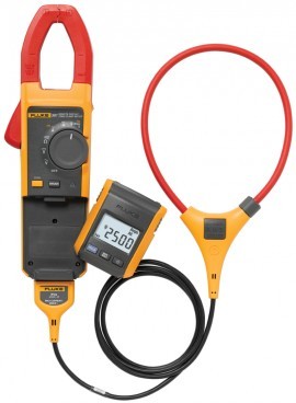 Fluke 381 CAL True RMS AC/DC Clamp Meter with iFlex, calibrated traceable data-