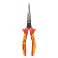 Fluke INLP8 Insulated Long Nose Pliers with Side Cutter &amp;amp; Gripping Zones, 1000 V-