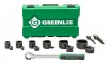 Greenlee 7238SB Slug Buster Knockout Kit with Ratchet Wrench-