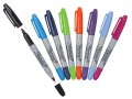 Heathrow Scientific HS15094 Dual-Tip Colored Sharpie Pens-