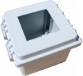 Hoffman 851FG Wall Mountable Enclosure with 1 x 1/4 DIN-
