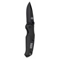 Klein Tools 44220 Black Pocket Knife with drop-point blade-
