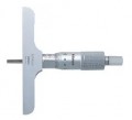 Mitutoyo 128-102 Series 128 Analog Depth Micrometer, 0 to 25 mm, metric-