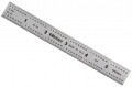 Mitutoyo 182-102 Series 182 Wide Rigid Steel Ruler, 6&amp;quot; (16R)-