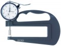 Mitutoyo 7321A Series 7 Deep Throat Flat Anvil Dial Thickness Gauge, Metric, 0 to 10 mm-