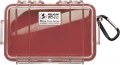 Pelican 1040 Series Micro Carrying Case, Red/Clear-