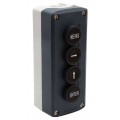 Precision Digital PDA2364-MRUE Plastic Control Station, 4 black buttons-