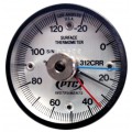 PTC Instruments 312CRRMM Rail Thermometer with max-min hands, -20 to 120&amp;deg;C-