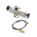 Ralston DP0V Pneumatic Hand Pump with 3&#039; hose, &amp;frac14;&amp;quot; male NPT, 125 psi-