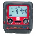 RKI GX-3R Personal Gas Detector, LEL combustibles/O&lt;sub&gt;2&lt;/sub&gt;/CO/H&lt;sub&gt;2&lt;/sub&gt;S-