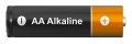 Traceable 1111 AA Alkaline Battery-