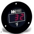 Weiss 20DT-F LED Thermometer, Front Flange, 120 V-