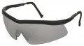 Zenith SAK851 Z400 Series Safety Glasses, Black Frame, Smoke Lens-