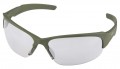 Zenith SDN699 Z2000 Series Safety Glasses, Green Frame, Indoor/Outdoor Mirror Lens-