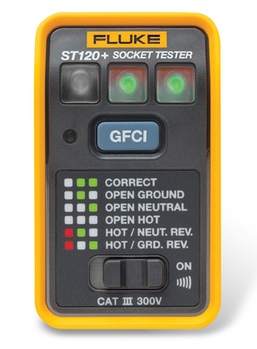 fluke-st120-gfci-socket-tester