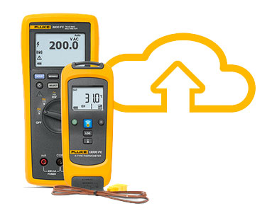 Get all measurements in one place with Fluke Connect.