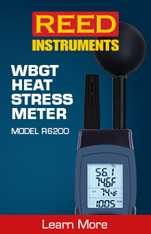 R6200 WBGT Heat Stress Meter