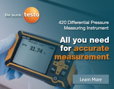Testo 420 Differential Pressure